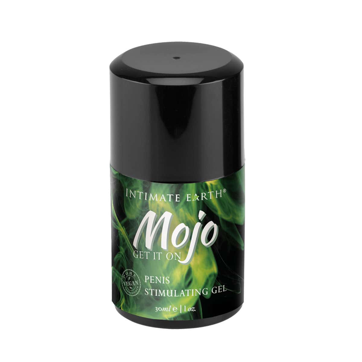 A top choice for Vegans, MOJO Penis Stimulating Gel 1oz/30ml personal vegan lubricant by Intimate Earth is for sale at herVibrators.com.