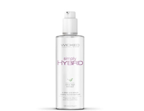 Buy and try wicked simply hybrid 4oz water based lubricant by wicked sensual care for your next sexual encounter with her.