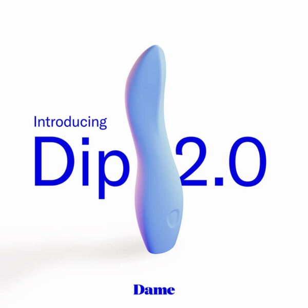 Buy a Dame Dip 2.0 Vibrator Periwinkle vibrator.