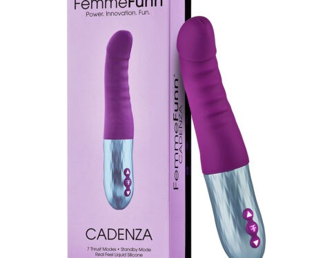 Buy a femme funn cadenza purple thruster vibrator.