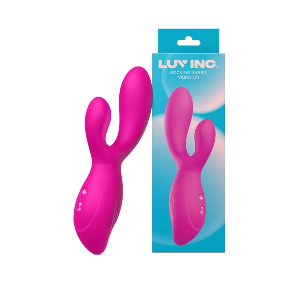 Buy a Luv Inc Rr94 Rocking Rabbit Vibrator Pink vibrator.