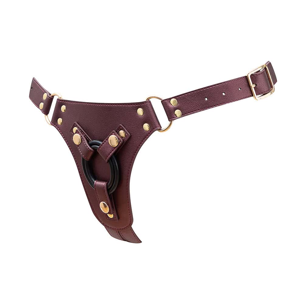 Strap On Me Leatherette Harness Generous Shop Online Buy a straponme leatherette harness generous one size aubergine vibrator.