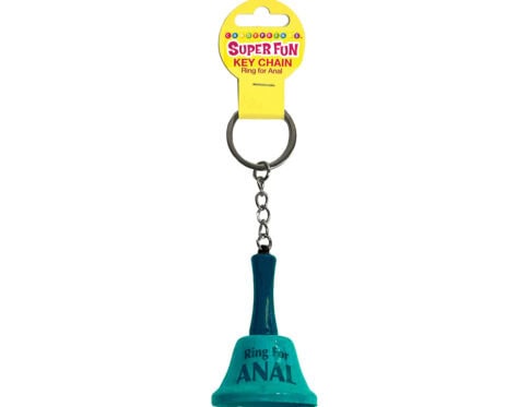 Buy  super fun key chain ring for anal book for her.