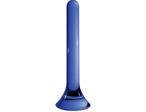 Chrystalino tower blue dildo made by chrystalino on sale at hervibrators. Com