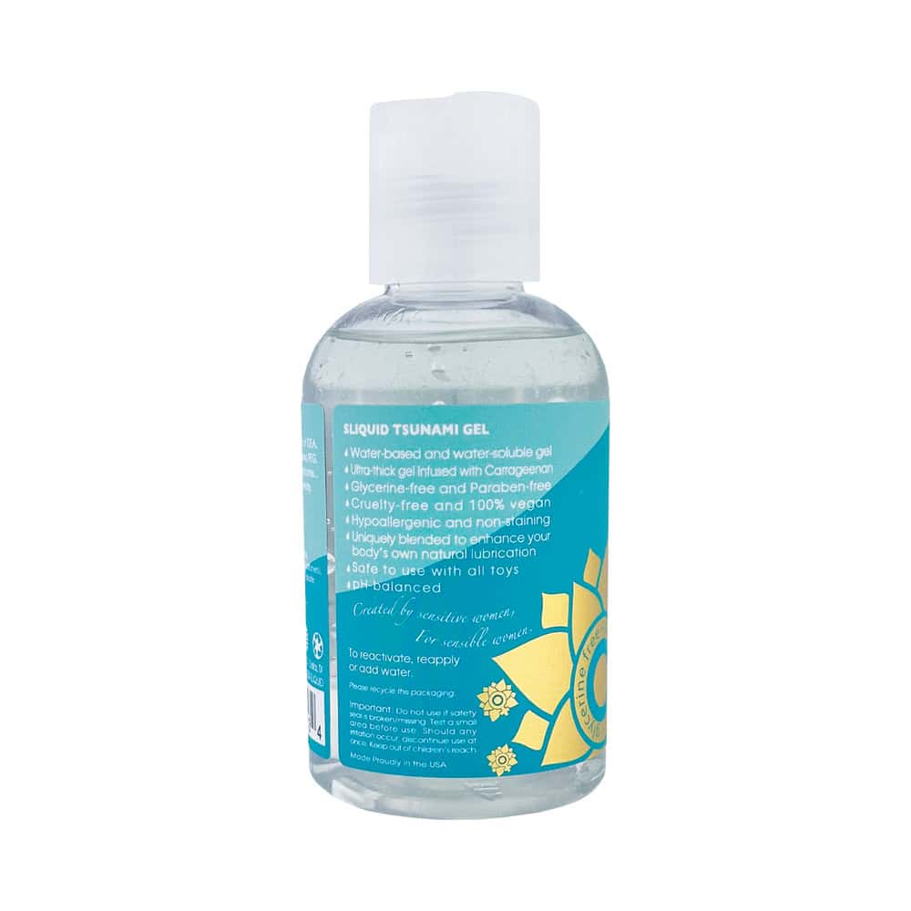 Buy and try Sliquid Tsunami 4.2oz water based lubricant by Sliquid for your next sexual encounter with her.