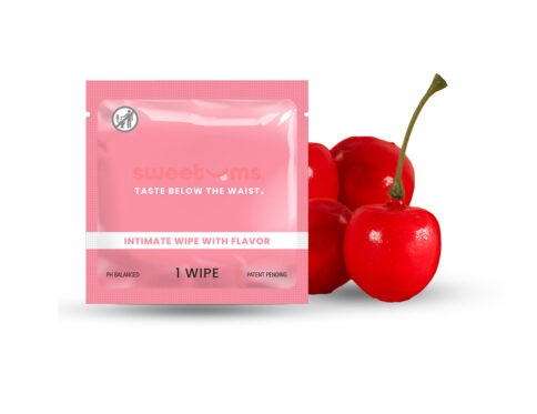 Sweetums individual wipes cherry intimate cleansers and personal cleansing care by sweetums.