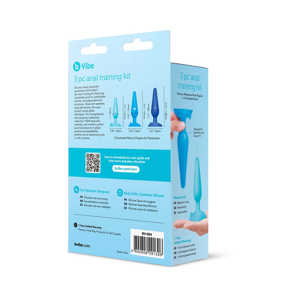 B Vibe 3 Piece Anal Training Shop Online Buy a bvibe 3piece anal training kit series vibrator.