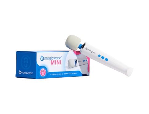 Buy a magic wand mini rechargeable vibrator.