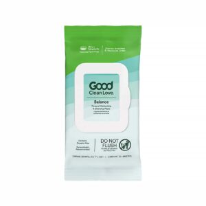 Good Clean Love Balance Wipes 30 ct intimate cleansers and personal cleansing care by Good Clean Love.