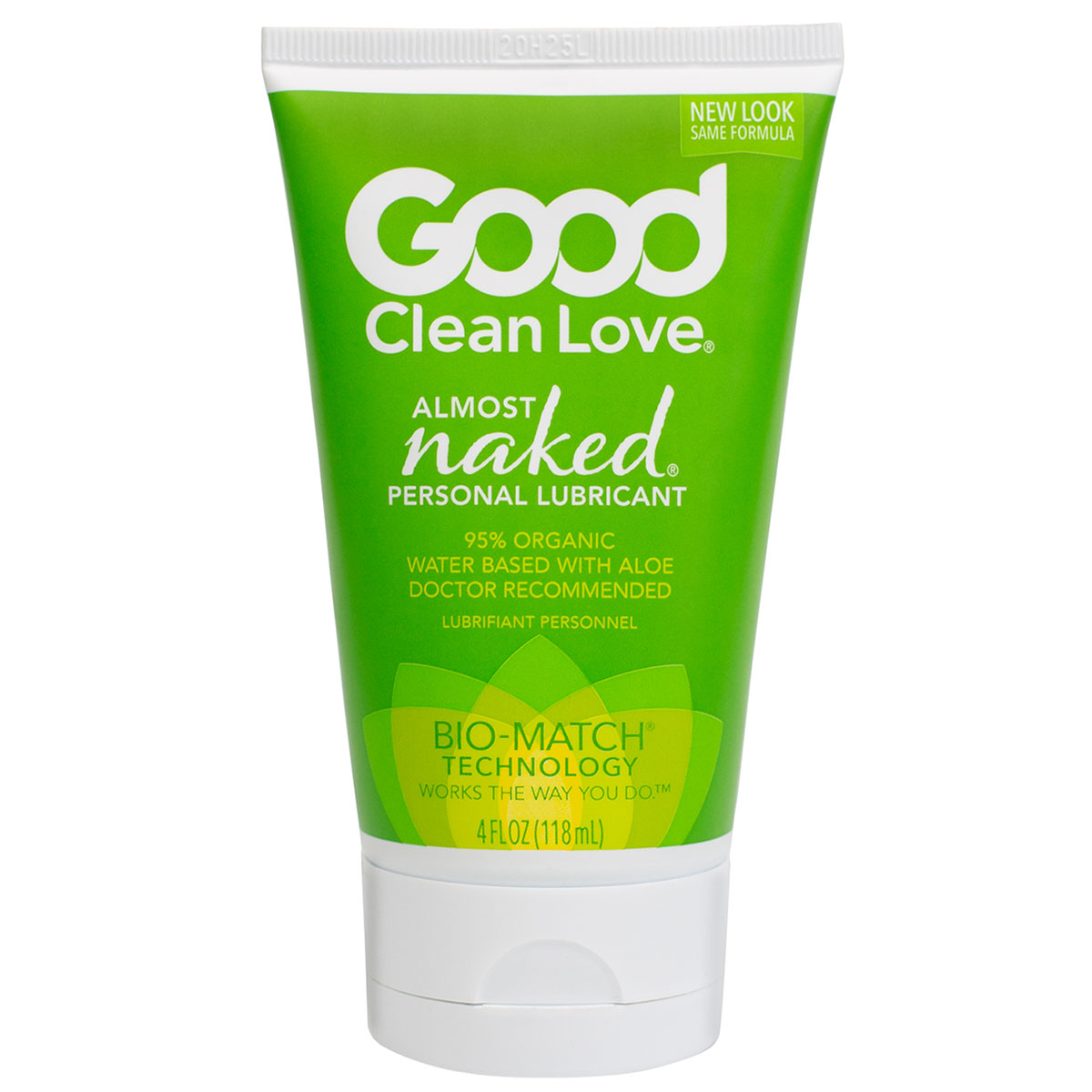 Best plant-based Good Clean Love Personal Lubricant Almost Naked - 4oz personal lubricant by Good Clean Love on sale at herVibrators.com.