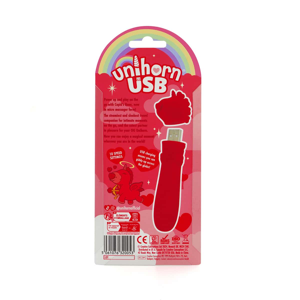 Unihorn Usb Bullet Cupids Shop Online Buy a unihorn usb bullet cupids beau light red vibrator.