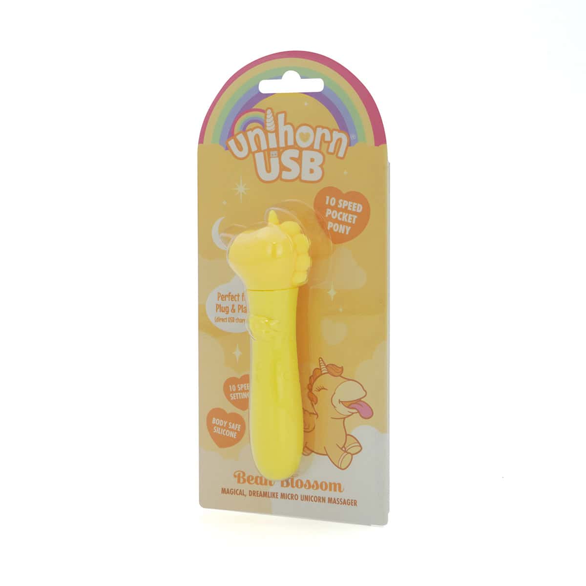 Unihorn Usb Bullet Bean Shop Online Buy a unihorn usb bullet bean blossom yellow vibrator.