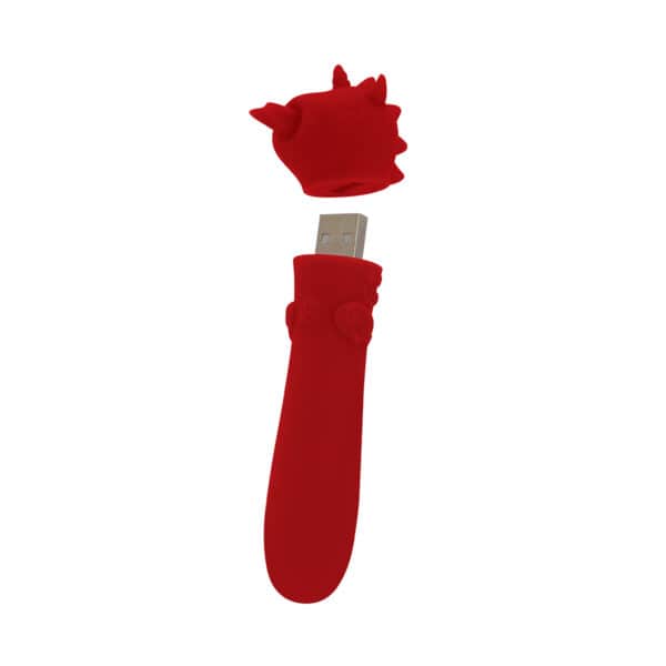 Buy a Unihorn USB Bullet Blaze Diablo Dark Red vibrator.