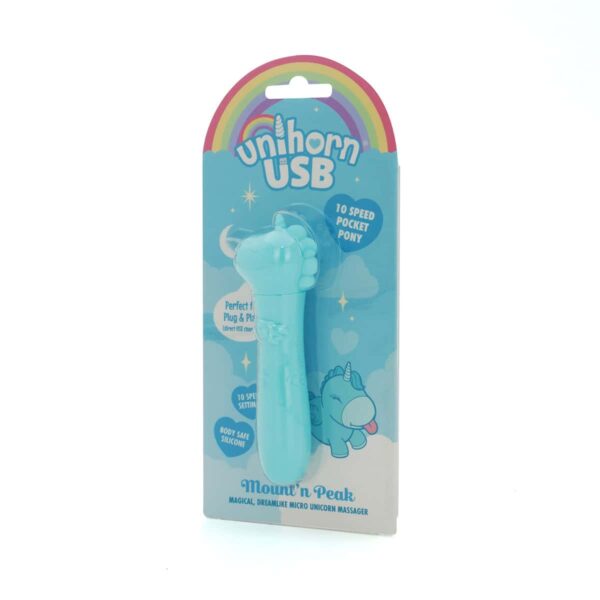 Buy a Unihorn USB Bullet Mountn Peak Black vibrator.