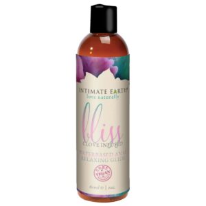 Buy and try Intimate Earth Bliss Water-Based Anal Relaxing Glide 2oz water based lubricant by Intimate Earth for your next sexual encounter with her.