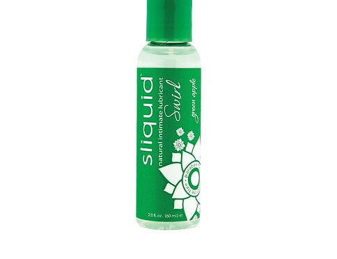 Buy and try sliquid swirl green apple 2oz water based lubricant by sliquid for your next sexual encounter with her.