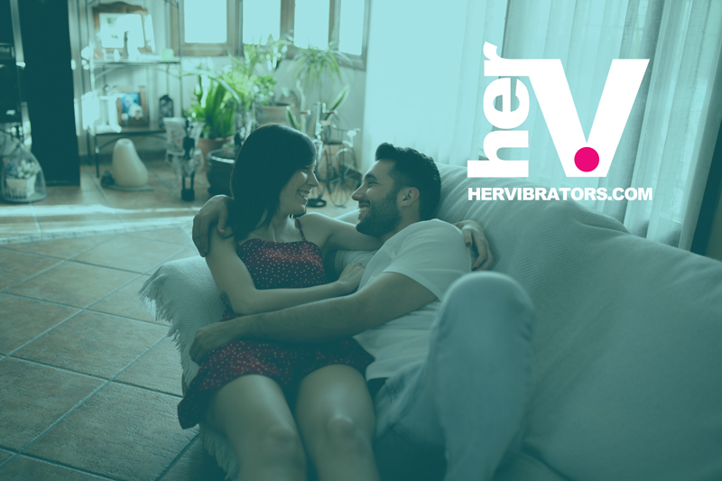 Date Night Ideas Shop Online Couple enjoying a cozy night at home with a shared moment on the couch.