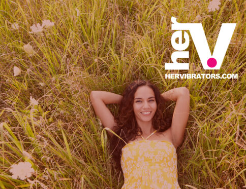 Pick a small rabbit vibrator from her vibrators.