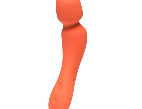 Buy a dame min mini wand vibrator papaya vibrator.