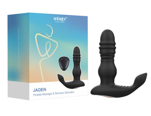 Buy a hpb jaden thrust vibr prostate black vibrator.