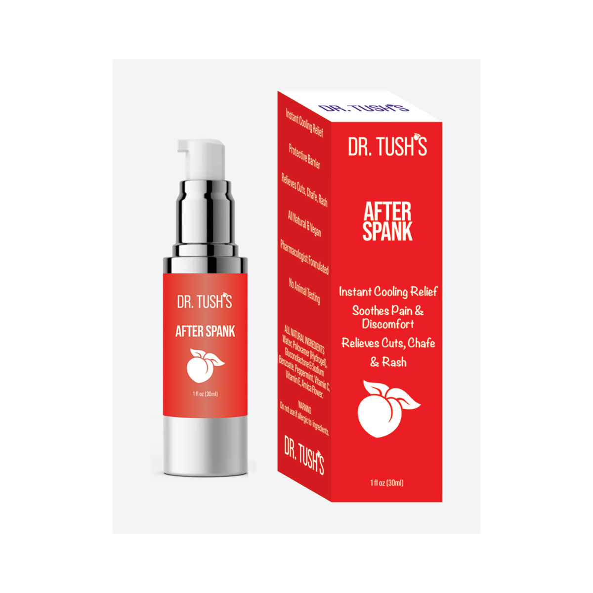 Dr. Tush's after spank 1 oz intimate cleansers and personal cleansing care by dr tush.