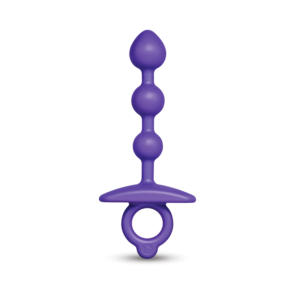 b Vibe Butties Zip Silicone Anal Bead dildo made by B-Vibe on sale at herVibrators.com