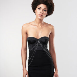 Bijoux Indiscrets Magnifique Collection 8 Body Chain - Silver Sexy Jewelry