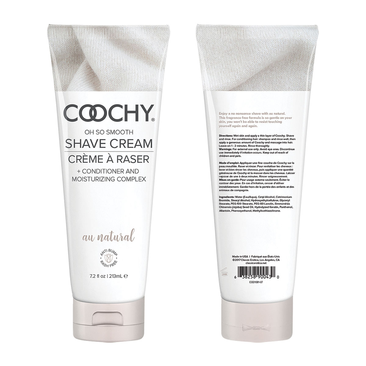Best Coochy Shave Cream 7.2oz - Au Natural her care Coochy shave on sale at herVibrators.com.