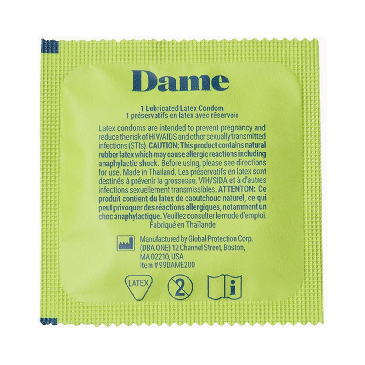 Best Dame Condom 3-Pack her care Dame Products condoms on sale at herVibrators.com.