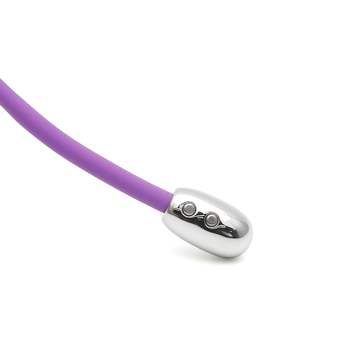 Angled view of the  Emojibator vibrator designed for intimate use