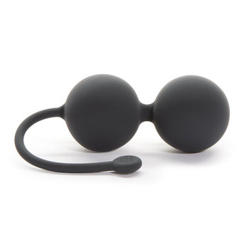 Buy fifty shades tighten and tense silicone kegel balls kegel exercise device for pelvic floor muscle strengthening.