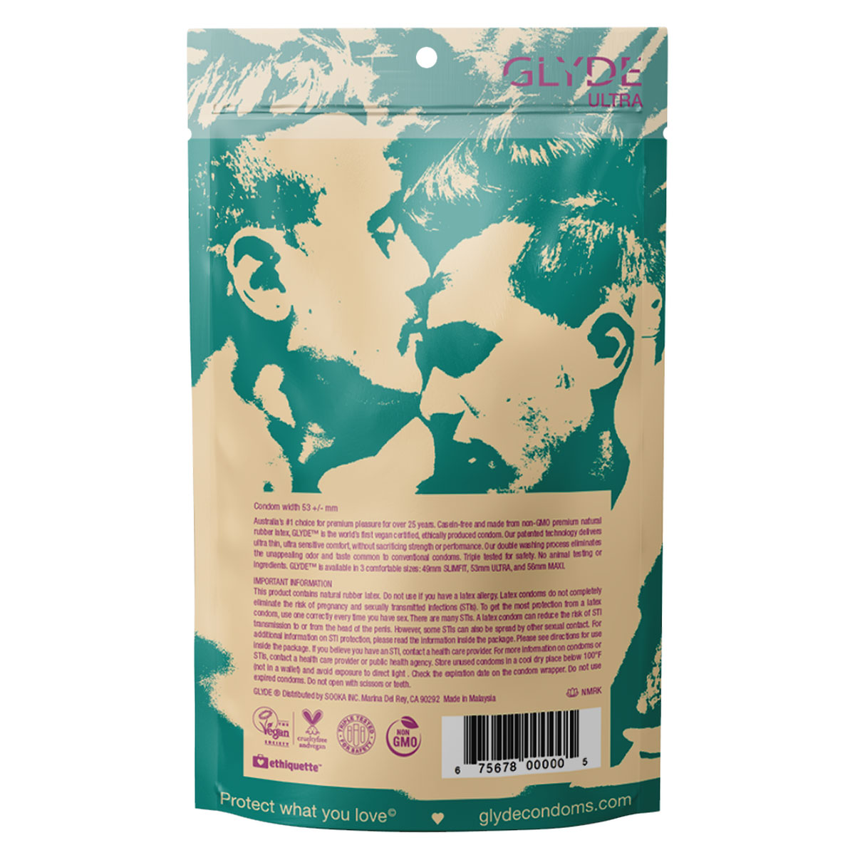 Best Glyde Ultra Condoms 12pk her care Glyde condoms on sale at herVibrators.com.