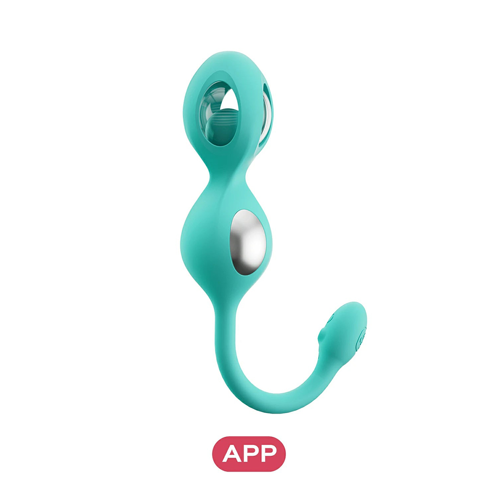 Buy hpb elektra app e stim kegel set cyan kegel exercise device for pelvic floor muscle strengthening.
