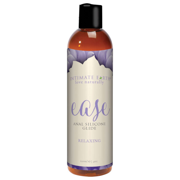 Buy and try Intimate Earth Ease Anal Silicone Glide 4oz silicone based sex lubes by Intimate Earth