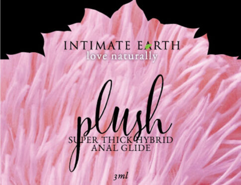 Buy and try intimate earth plush hybrid anal glide 3ml foil single  anal lubricant during your next sexual encounter and anal sex.
