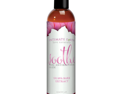 Buy and try intimate earth soothe anal glide 4oz guava bark anal lubricant during your next sexual encounter and anal sex.
