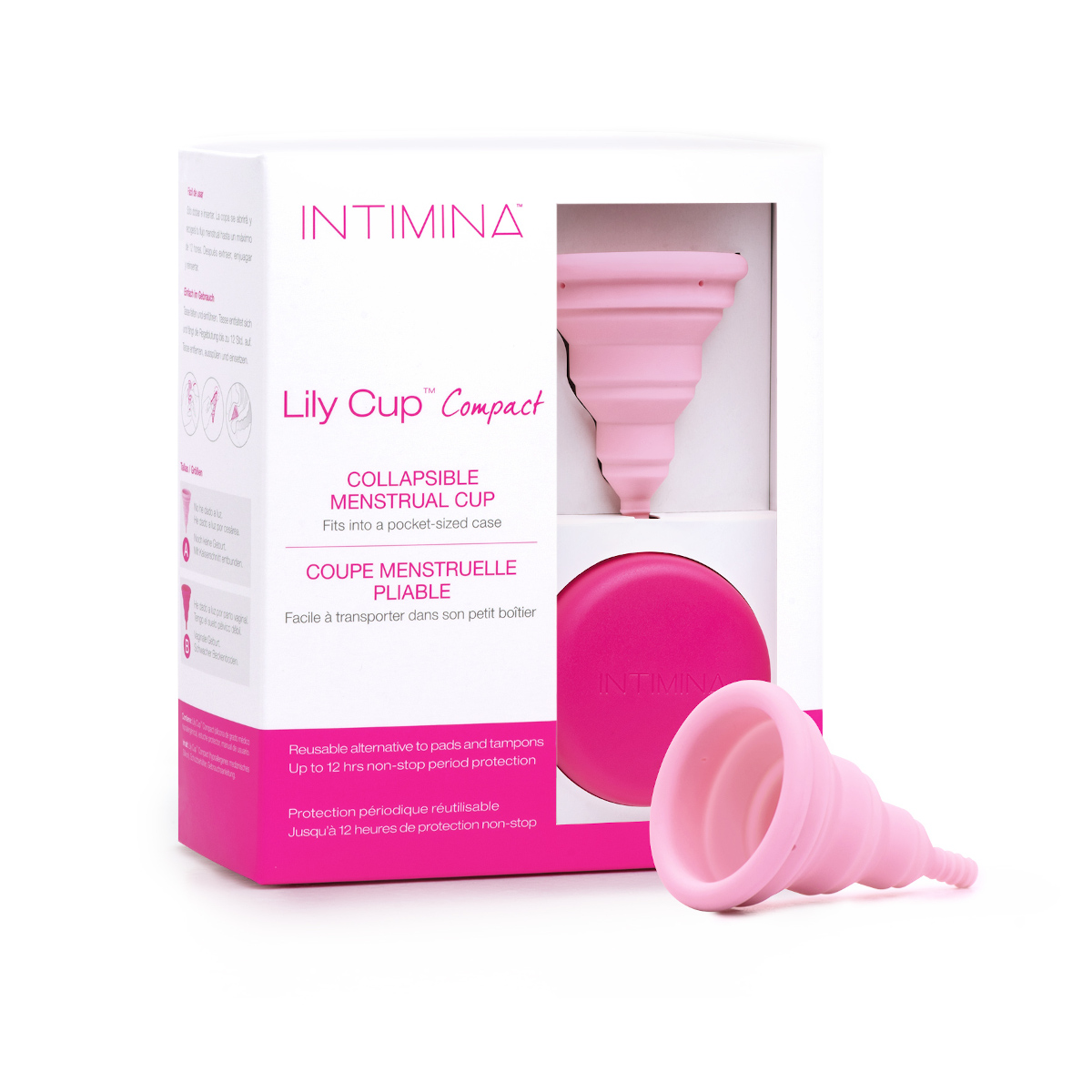 Try a Intimina Lily Cup Compact Size a menstrual cup for your next period to see why some women claim this is the best menstrual cup!