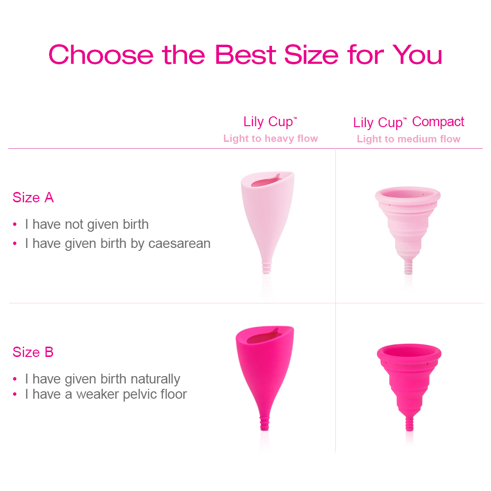 Try a Intimina Lily Cup Compact Size B menstrual cup for your next period to see why some women claim this is the best menstrual cup!