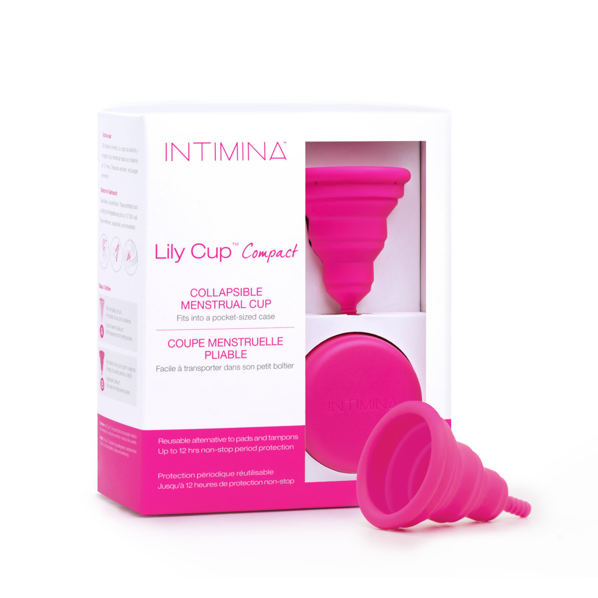 Try a Intimina Lily Cup Compact Size B menstrual cup for your next period to see why some women claim this is the best menstrual cup!