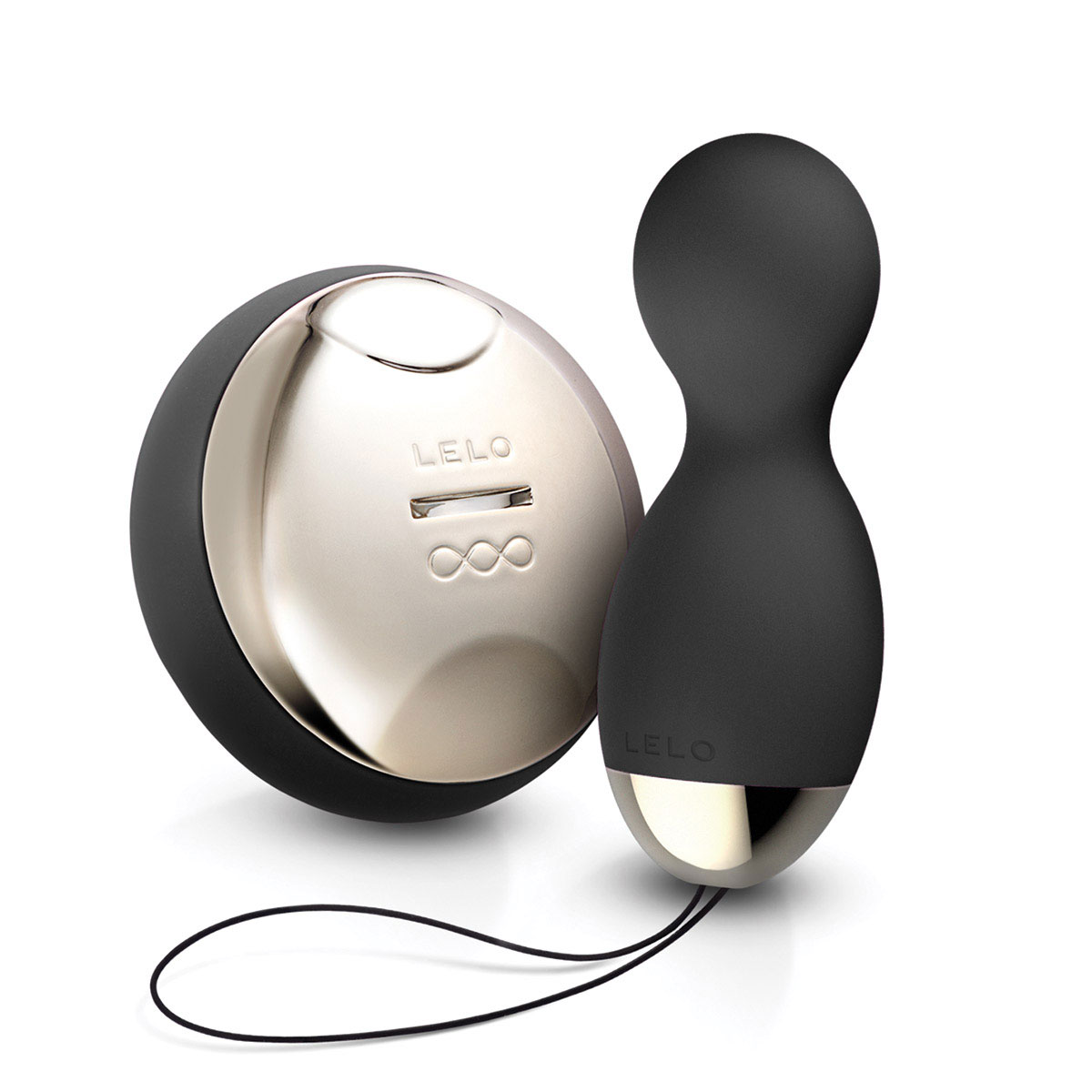 Buy lelo hula beads black kegel exercise device for pelvic floor muscle strengthening.
