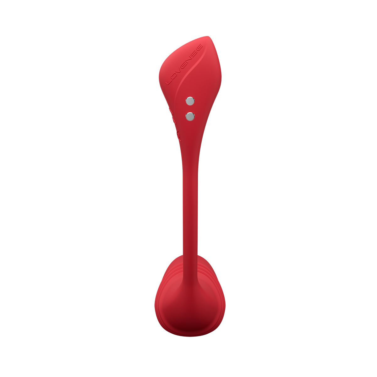 Angled view of the  Lovense vibrator designed for intimate use