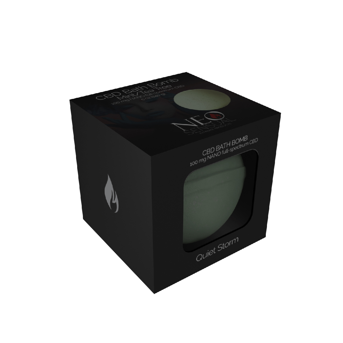 Neo Sensual Cbd Bath Bomb - Quiet Storm intimate cleansers and personal cleansing care by NEO Sensual.
