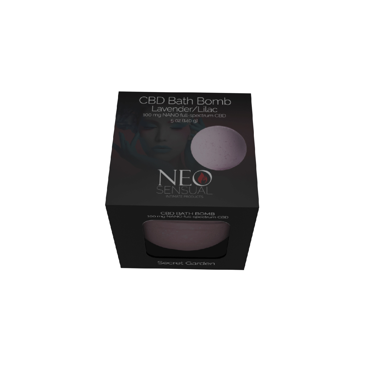 Neo Sensual Cbd Bath Bomb - Secret Garden intimate cleansers and personal cleansing care by NEO Sensual.