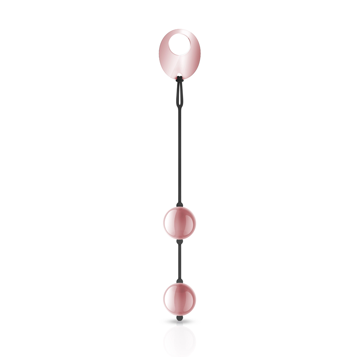 Buy rosy gold nouveau ben wa balls kegel exercise device for pelvic floor muscle strengthening.