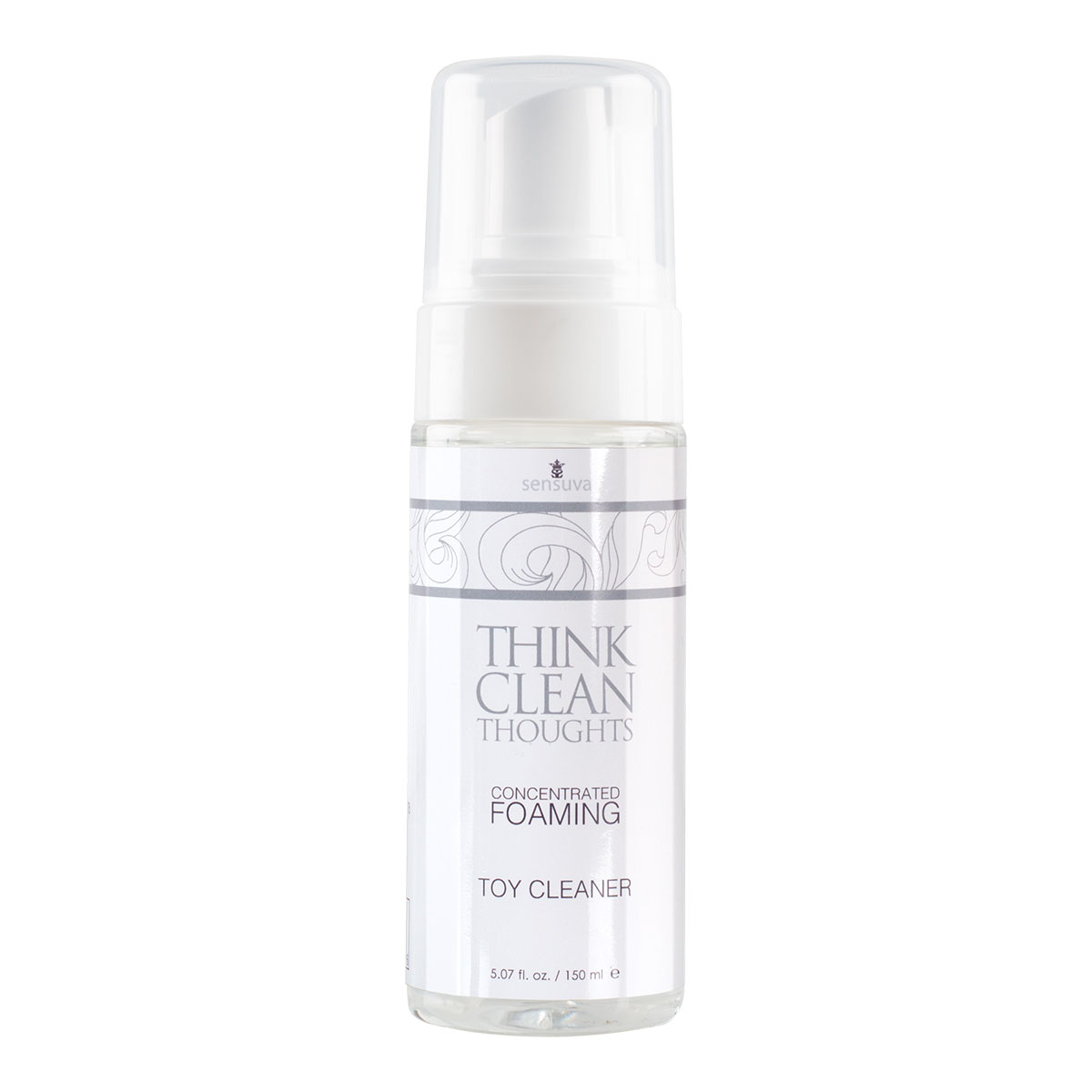 Best sensuva think clean thoughts foaming toy cleaner 5. 07oz sex toy cleaner by sensuva