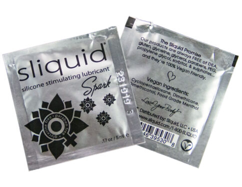 Buy and try sliquid spark foils 200ct  anal lubricant during your next sexual encounter and anal sex.