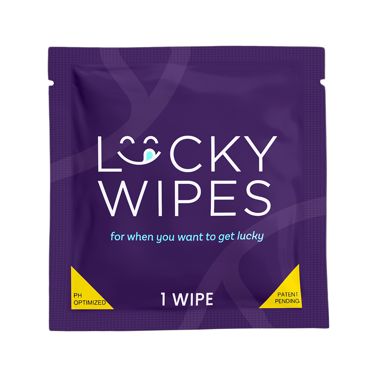 Sweetums Lucky Wipes Banana Flavor 10-Pack intimate cleansers and personal cleansing care by Sweetums.