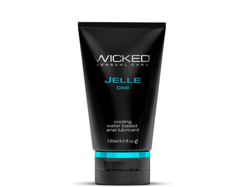 Buy and try wicked aqua jelle chill 4oz  anal lubricant during your next sexual encounter and anal sex.