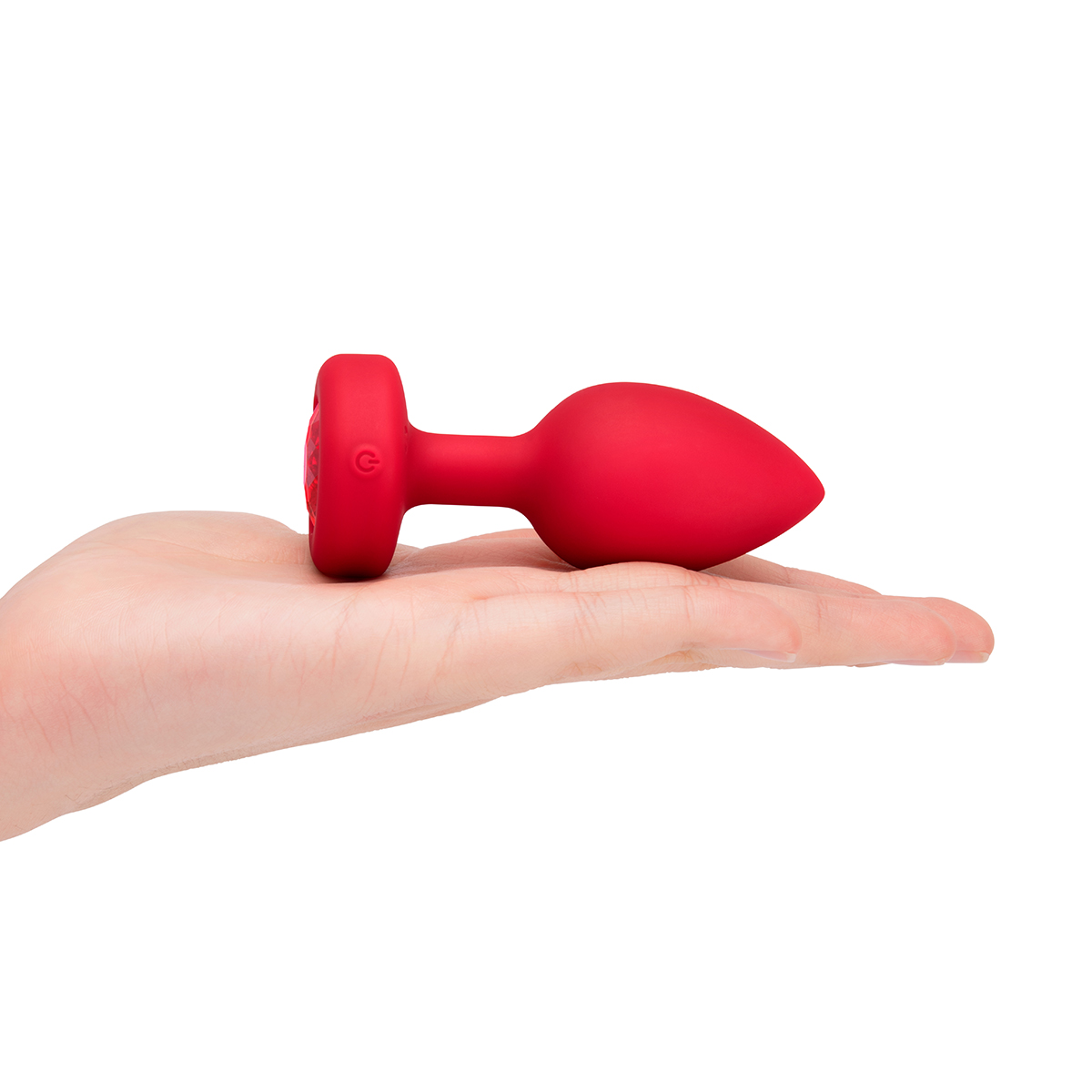 Buy a B-Vibe Vibrating Heart Plug Medium-Large  Scarlet Ruby vibrator.