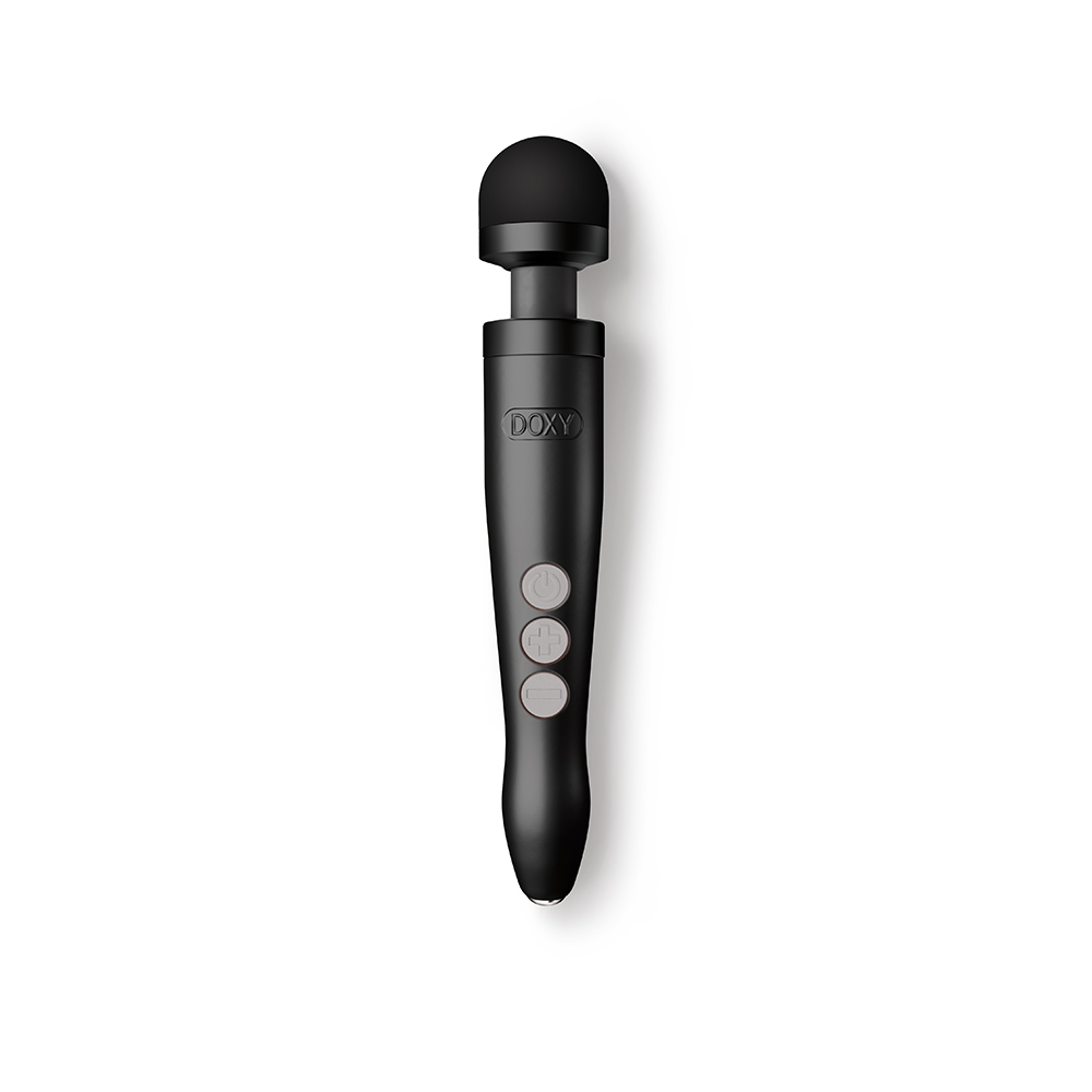 Buy a doxy die cast 3r massager  matte black vibrator.